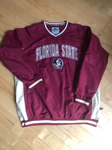 Mens Colosseum Athletics Florida State Seminoles Windbreaker Jacket 2XLT Cover