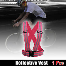 Reflective Vest Reflective Running Gear High Visibility Safety Cycling Pink