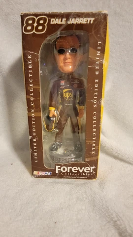 NIB Forever Collectibles Dale Jarrett #88 NASCAR UPS Bobblehead Cover