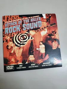 Attack of the Killer Rock Sound Compilation DVD Videos Incubus Audioslave Sealed - Imagen 1 de 3