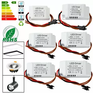 LED driver 300mA Trafo Treiber Transformator Netzteil 3W 5W 10W 18W 20W 24W 36W - Bild 1 von 17