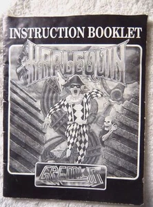 60894 Instruction Booklet - Harlequin - Commodore Amiga (1992)  - Picture 1 of 1