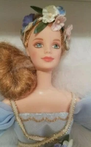 Vintage Barbie Harpist Angel Barbie 14" Tall Doll 1997 Angels of Music #18894 - Picture 1 of 9