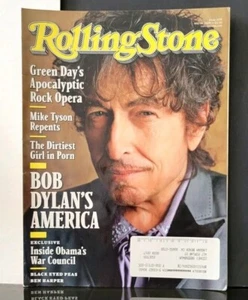 2009 Rolling Stone Magazine BOB DYLANS AMERICA Issue #1078+ Obama's War Council - Picture 1 of 3