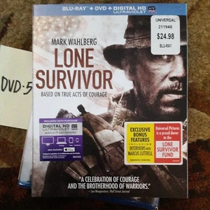 Lone Survivor (Blu-ray + DVD) Mark Wahlberg New Sealed 2013 - Picture 1 of 1