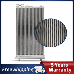 AC Condenser A/C w/ Receiver Drier For Chevy Cobalt Pontiac Ion Pursuit G5 03-10 - Picture 1 of 16