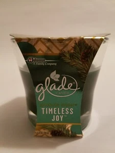 GLADE SPARKLING SPRUCE TIMELESS JOY OIL CANDLES 3.4 OZ - Picture 1 of 6