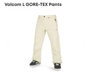VOLCOM gore tex pants - Large - Khaki - Picture 1 of 6