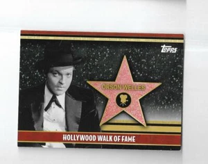 American Pie 2011 Hollywood Walk of Fame Card HWF-33 Orson Wells - Picture 1 of 2