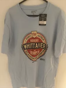 UFC Shirt Herren Größe L Large blau Mittelgewicht Robert 'The Reaper' Whittaker - Bild 1 von 5