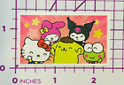 Hello Kitty and Friend Stars - Poster Aufkleber Vinyl Aufkleber kostenloser Versand & Track