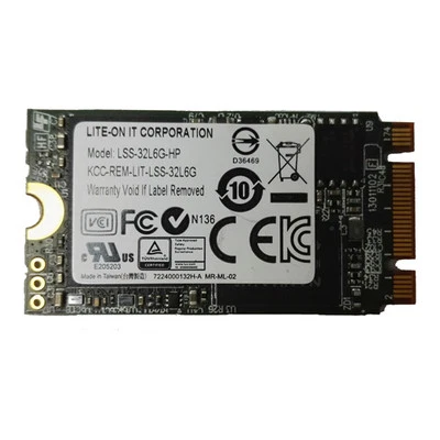 Lite-On LSS-32L6G-HP 32GB NGFF M.2 2242 SSD HDD MLC For HP 729664-001/002 - Image 1 of 2