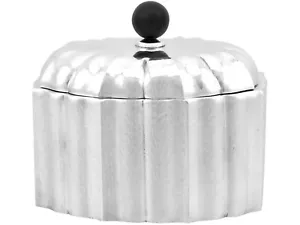 Austrian Silver Tea Caddy - Antique Circa 1955 - Picture 1 of 12