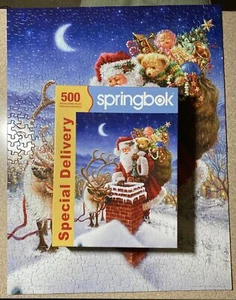 Springbok Christmas Puzzle - Special Delivery - 500 Piece - Complete - Picture 1 of 1