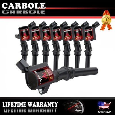 Paquete de 8 bobinas de encendido DG508 para Ford Lincoln Mercury Expedition Foto 1 de 4