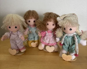 Muñecas The Precious Moments de Samuel Butcher 4 Applause Inc con soportes - Imagen 1 de 11