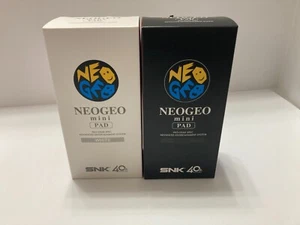 NEOGEO Mini Pad Controller Black & White SNK Official 40th Anniversary Brand New - Picture 1 of 11