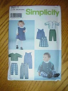 Simplicity 9911 Patrón Tallas XXS - L - ¡Nuevo! - Imagen 1 de 1