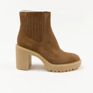 Dolce Vita Caster H2O Booties Camel Suede Size 7.5 - Picture 1 of 4