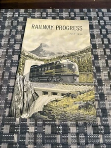 Atomic Locomotive, Diesels, Mail Service, Railway Progress 1954 - Picture 1 of 12