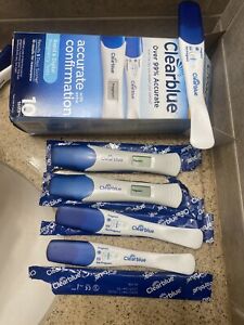 +Pregnancy Test w/wrapper clear blue brand