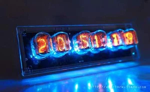 [Sin tubo]-Enchufable-USB Alimentado IN-12 6-Tubos Reloj NIXIE-ERA TUBO NIXIE - Imagen 1 de 8