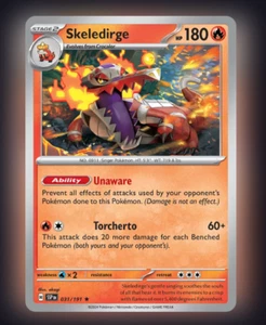 Surging Sparks SKELEDIRGE 31/191 Holo Rare - Bild 1 von 3