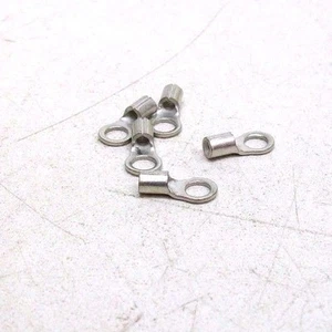 100 NEW TE TYCO ELECTRONICS 34105 SOLISTRAND NONINSULATED CRIMP RING TERMINAL RC - Picture 1 of 8