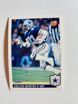 1992 FLEER #85 KELVIN MARTIN NM-MT NFL FOOTBALL CARD - Image 1 of 2