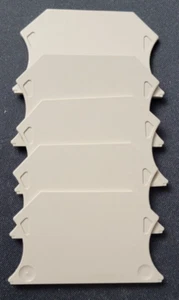 5 Stück WEIDMUELLER WAP 2.5-10 1050000000 WAP2.5-10 WAP2,5-10 Abschlussplatte NE - Bild 1 von 5