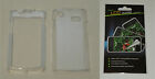 Clear Hard Plastic Case & Screen Protector For Samsung Captivate i897