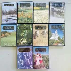 Dokudrama der Wiederherstellung 10 DVD Set Lebendige Schriften Mormon Trek Pioniere - Bild 1 von 7