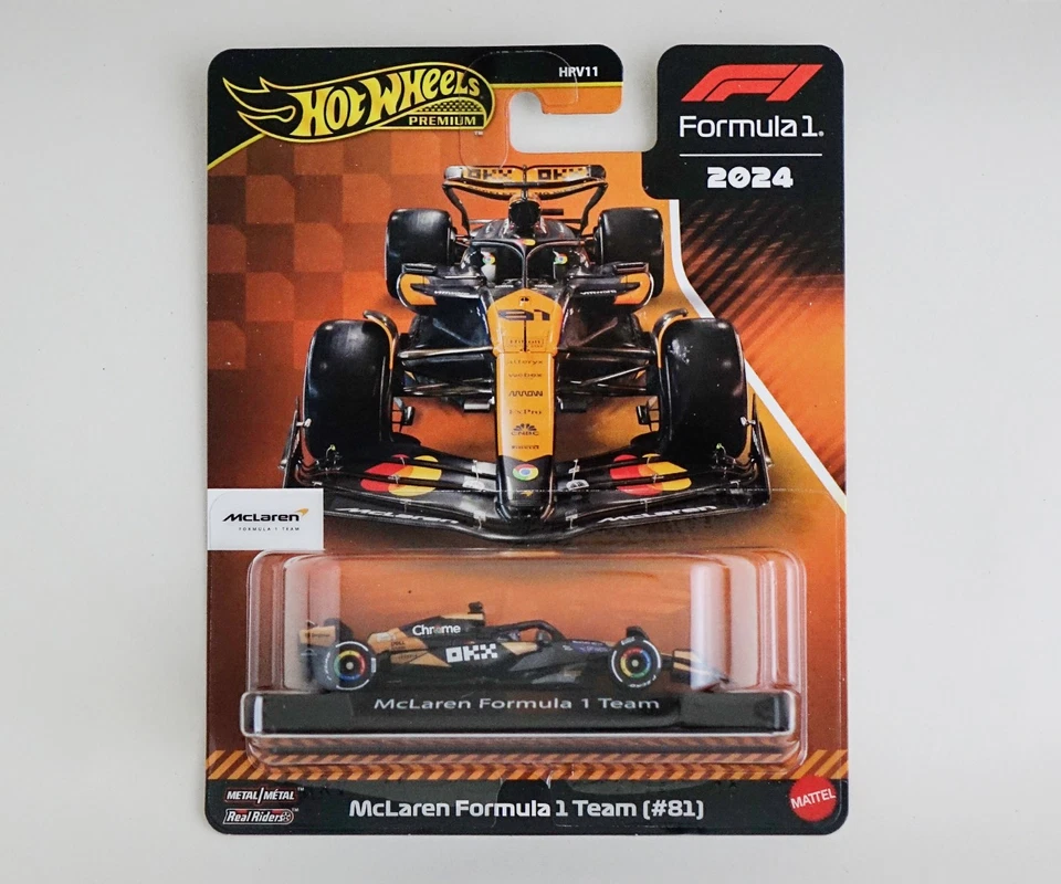 Hot Wheels - F1 Series: McLaren Formula 1 Team #81 - 💎 PREMIUM 💎 - 2024 - Immagine 1 di 4