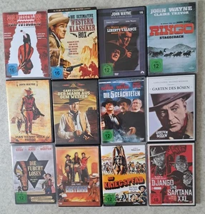 XXL WESTERN SAMMLUNG AUF ÜBER 20 DVD COOPER SCOTT WAYNE STEWART GARNER RYAN RAR - Bild 1 von 1