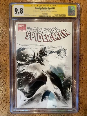 AMAZING SPIDER-MAN #648 CGC SS 9.8 **Hobgoblin Signed & Sketch by Jae Lee** - Image 1 of 4