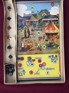 Antikes Brettspiel Jahrmarkts-Spiel von Brückner Spiele um 1948 Unbespielt - Bild 1 von 24