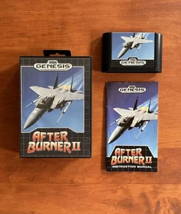 After Burner II (Sega Genesis) MINT Condition CIB Complete & Tested - Ships Fast - Picture 1 of 10