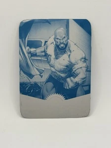 2024 Marvel Metal Universe Avengers Cyan Druckplatte Luke Cage Retro PMG 1/1 - Bild 1 von 2