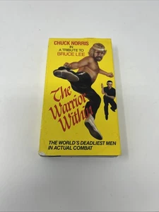 The Warrior Within Chuck Norris in Tribute To Bruce Lee Martial Arts (VHS) - Imagen 1 de 7