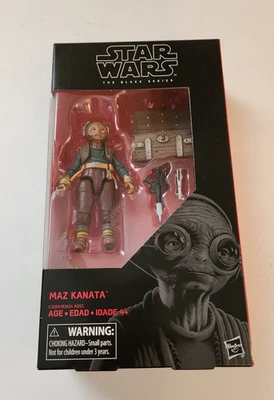 Star Wars MAZ KANATA Star Wars Black Series #49 (2017) Sin usar, en caja sellada Foto 1 de 4