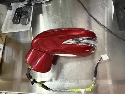 2010-2012 Lexus ES350 Left Driver Side View Mirror POWER , RED OEM - Image 1 of 4