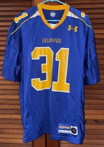 Camiseta de fútbol americano Under Armour Delaware Fightin Blue Hens #31 adulto pequeña - Imagen 1 de 4