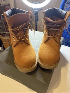 Timberland Boots 10.5 Men’s  TB OA3BGZ 231. Wheat NB 6 Inch Basic - Picture 1 of 17