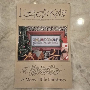Lizzie Late A Merry Little Christmas #109 Cross Stitch Pattern - Picture 1 of 6