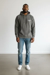 COAST The Beaufort men’s Hoodie Sz XL Charcoal - Picture 1 of 12