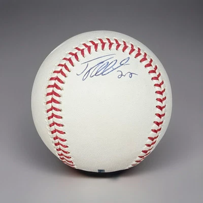 Balón de béisbol oficial autografiado por Josh Reddick Astros de las Grandes Ligas Foto 1 de 2