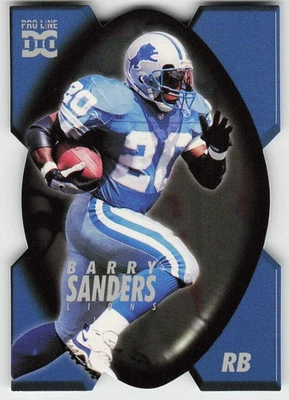 1998 Pro Line DC III #17 Barry Sanders FOOTBALL Detroit Lions - Image 1 of 2