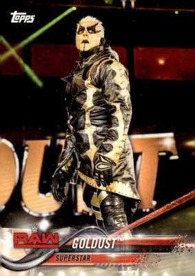 Goldust 2018 Topps WWE Then Now Forever - #132 - - Image 1 of 2