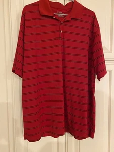 PGA Tour polo XXL w/ horizontal stripes - Picture 1 of 5