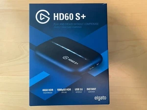 Elgato HD60 S+ Video Capture Card for Twitch, Works with PC or Mac for Streaming - Zdjęcie 1 z 7